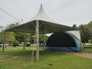 TENDA CHAPÉU DE BRUXA 10X10 BRANCA