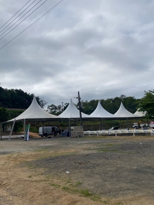 TENDA CHAPÉU DE BRUXA 10X10 BRANCA